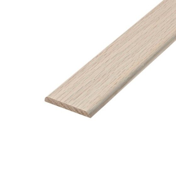 Solid Wood Flat Bar - Engineered wood flooring accessories.