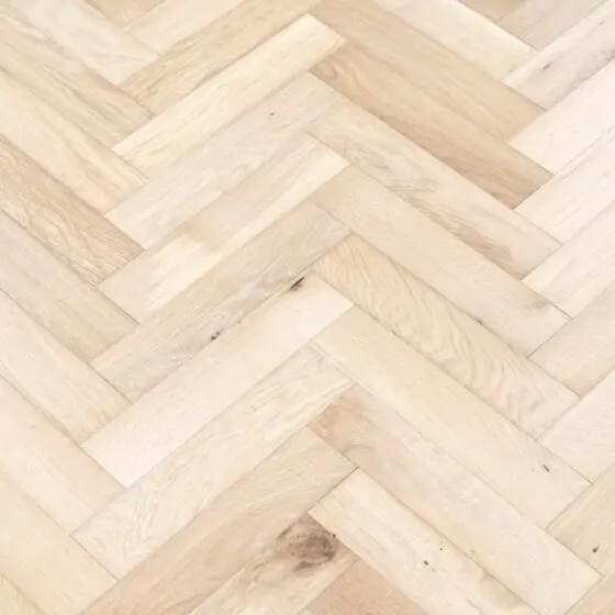Herringbone Ivory- Herringbone Wood Flooring -1